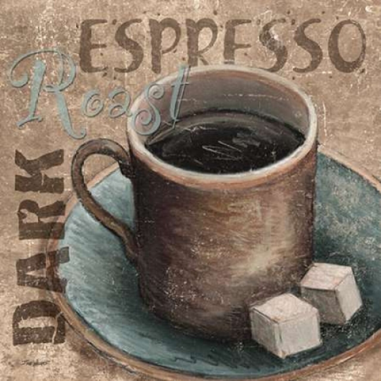 Blue Specialty Coffee II Poster Print by Todd Williams - Item # VARPDXTWM144